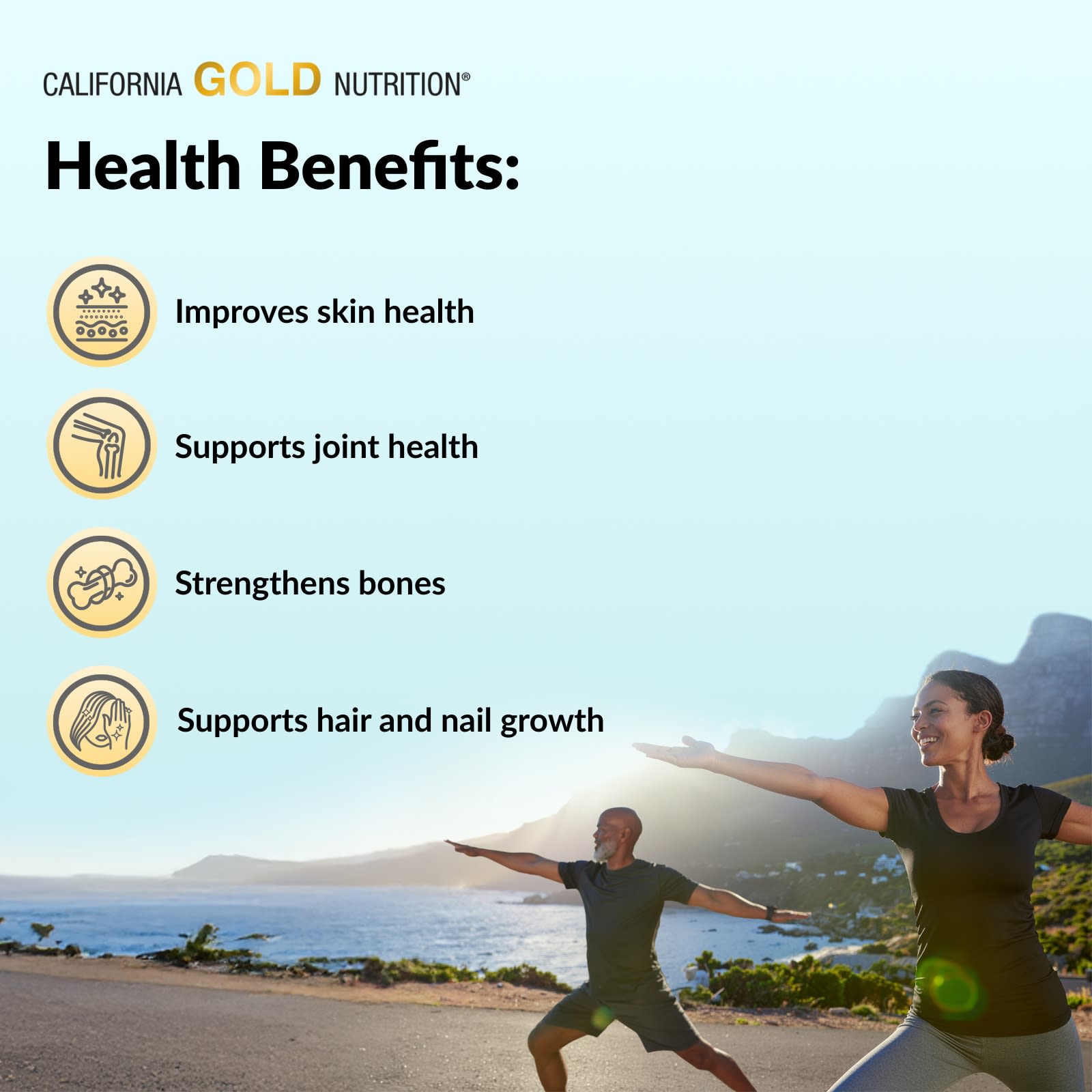 California Gold Nutrition, CollagenUP®, Hydrolyzed Marine Collagen with Hyaluronic Acid and Vitamin C, Unflavored, 1.02 lb (464 g)